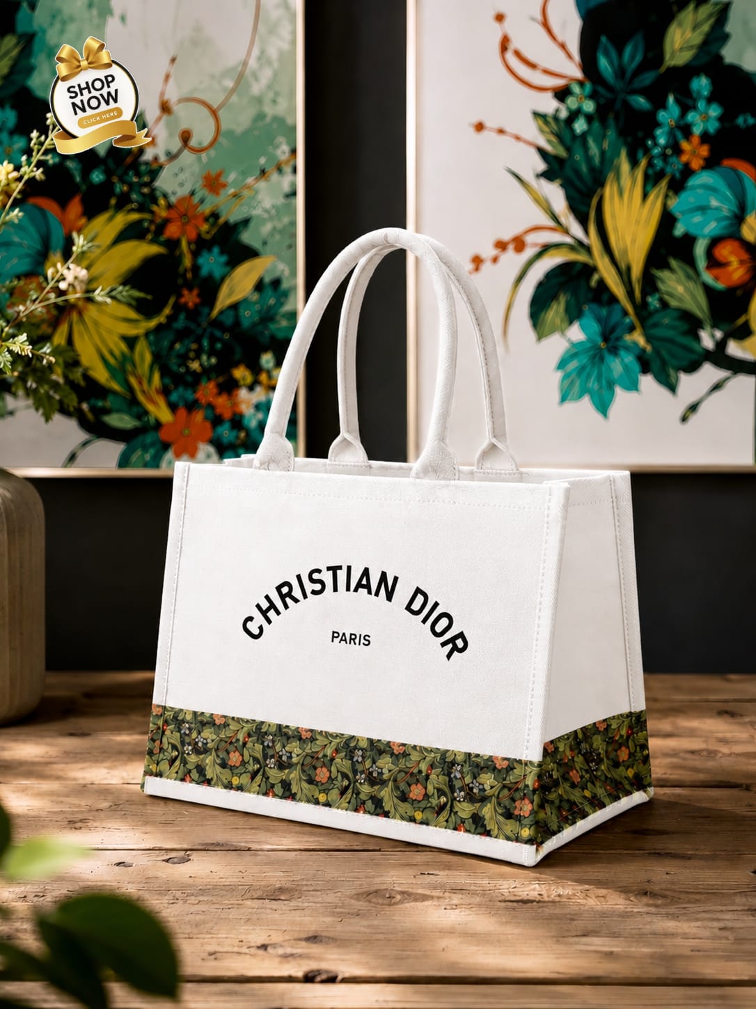 Stylish Canvas Tote Bags Collection Set