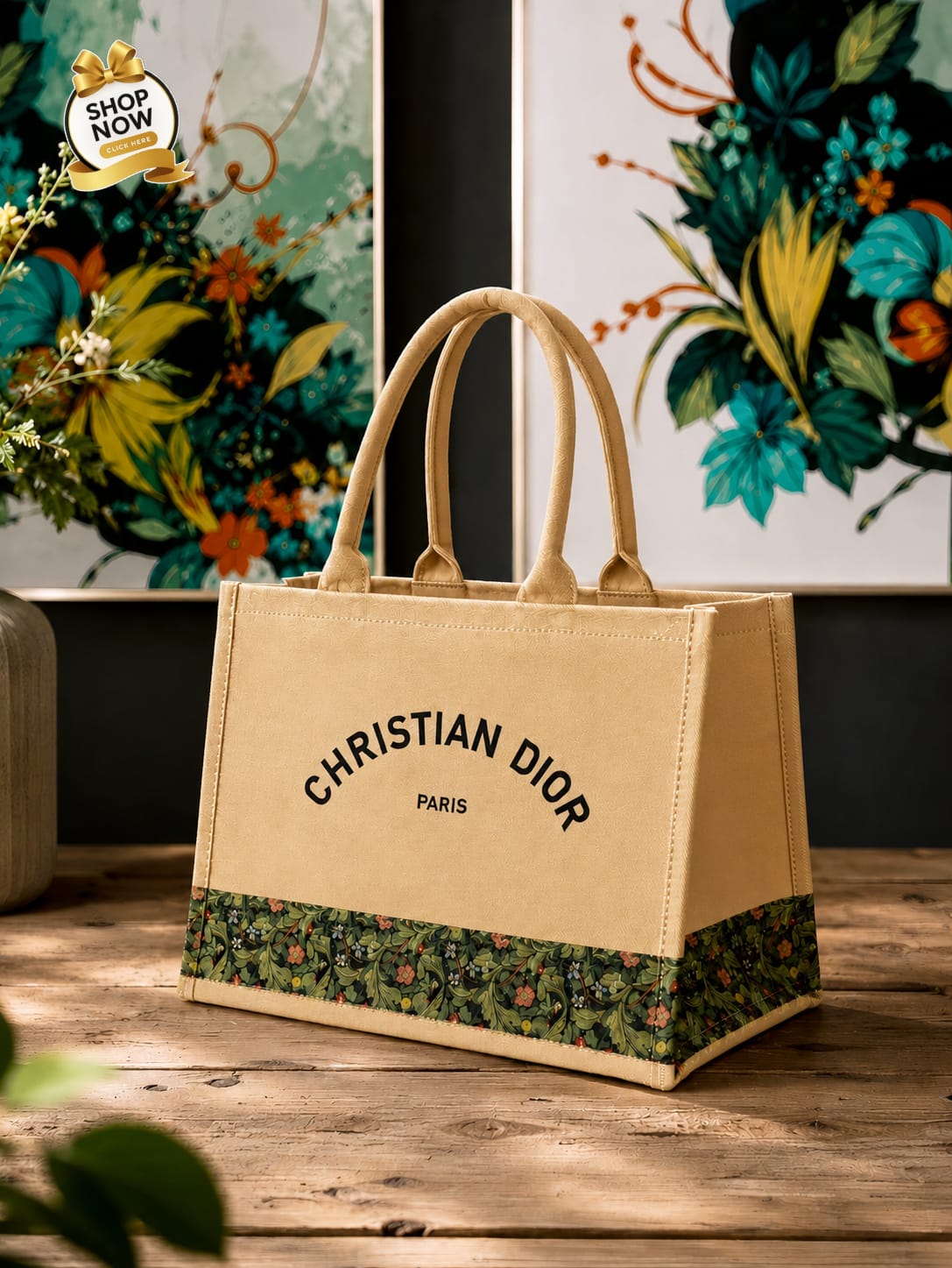 Stylish Canvas Tote Bags Collection Set