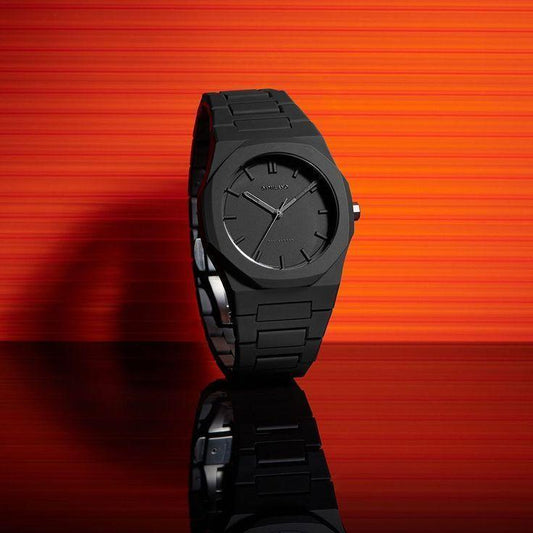 Men's Black Stainless Steel Chain Best Watch - Durable and Stylish